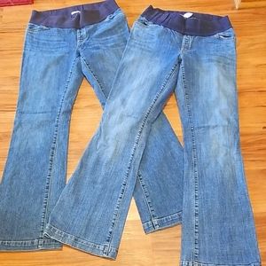 Gap maternity jeans